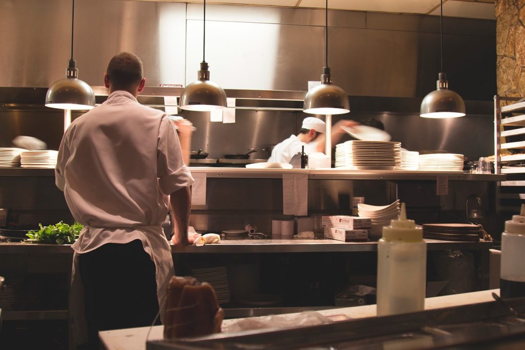 cuisine de restaurant