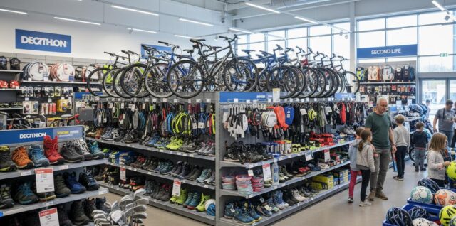 Le marché de l'occasion pour le sport